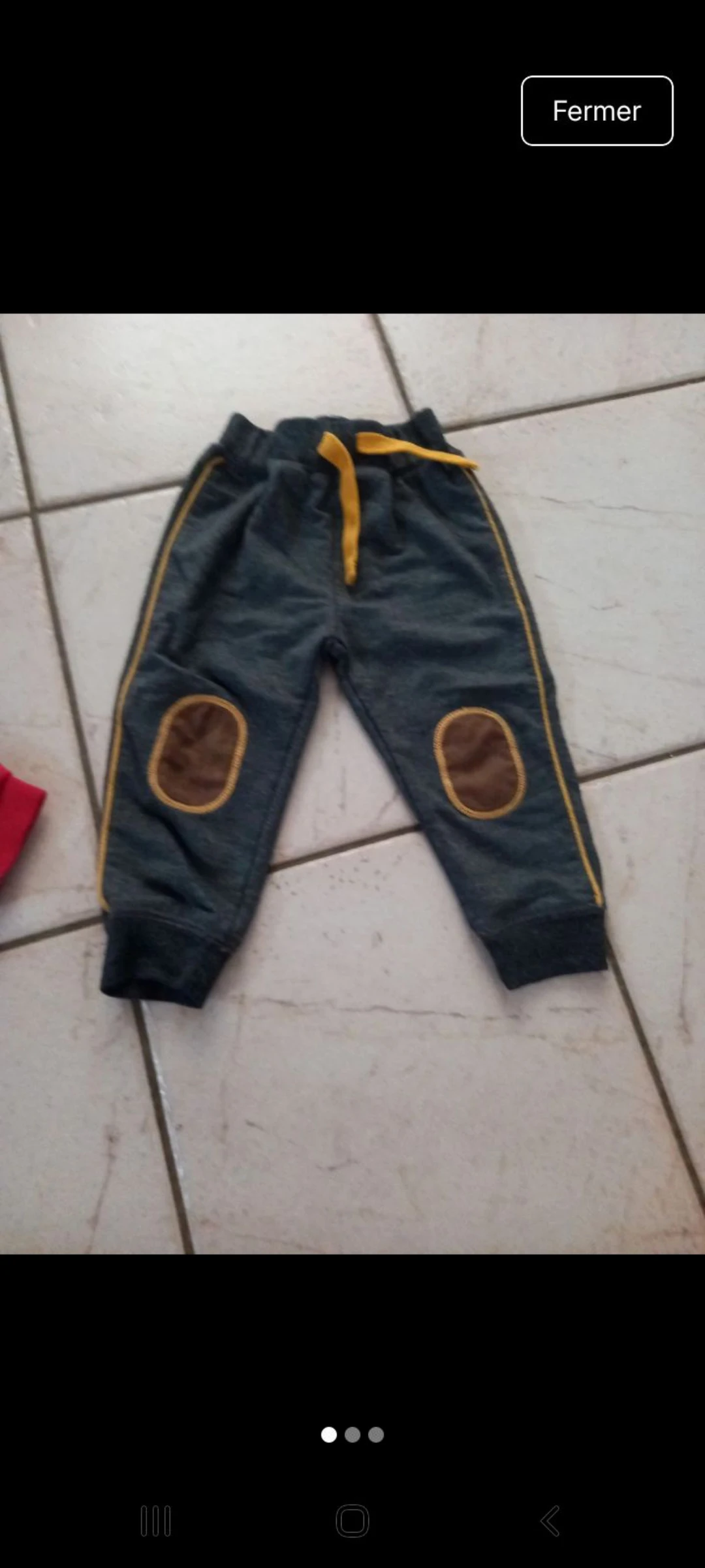 Lote de 2 calças de jogging para menino 23 meses/86cm – photo 3